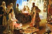 unknow artist Arab or Arabic people and life. Orientalism oil paintings  260 painting